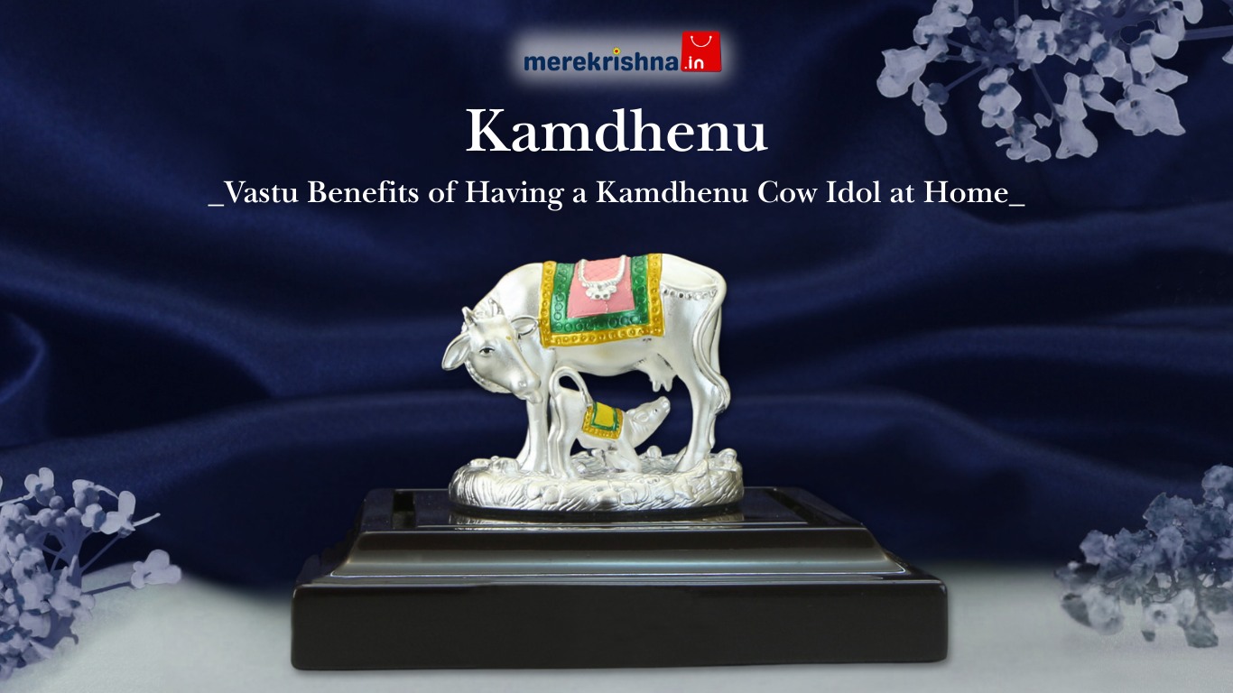Kamdhenu Idol at home...
